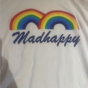 Madhappy rainbow tee shirt